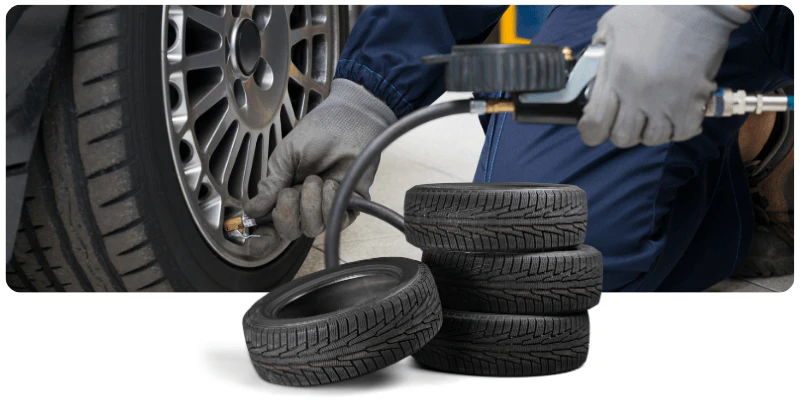 car servicing and tires