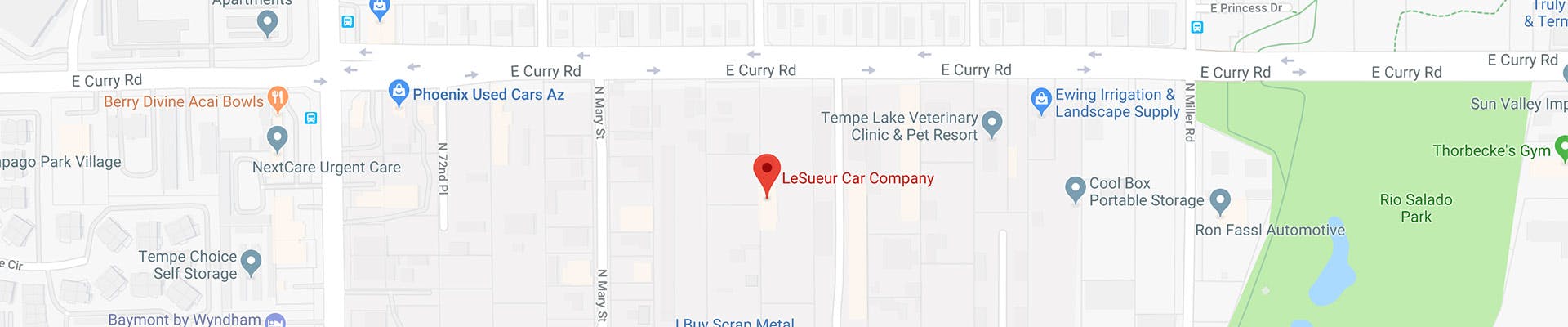 lesueur map location