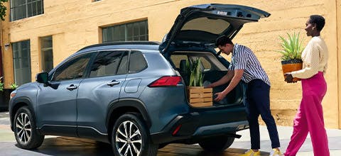 toyota corolla cross exterior