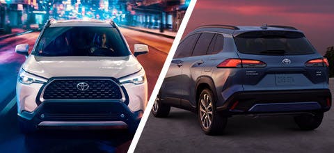 toyota corolla cross exterior body