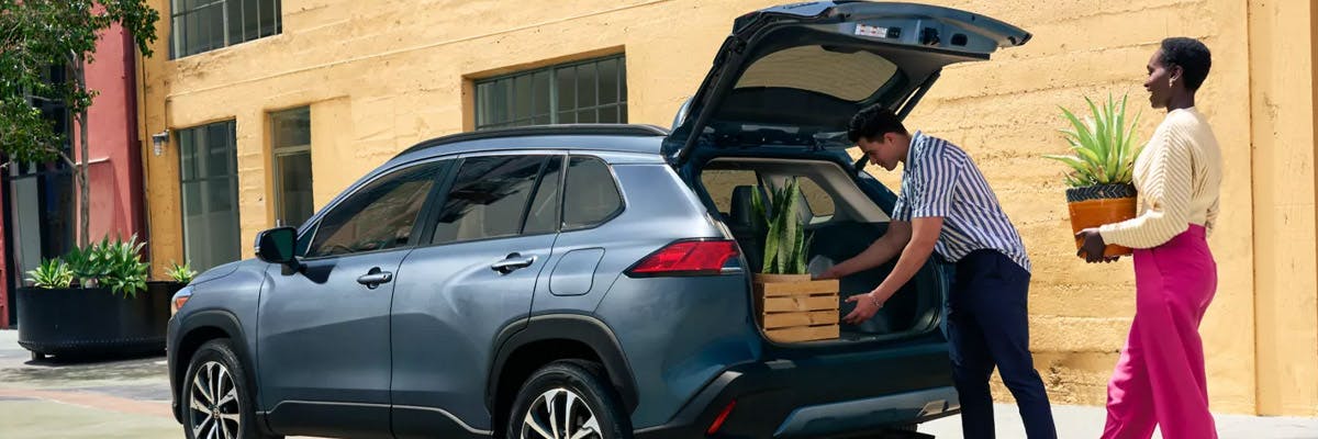 toyota corolla cross exterior body