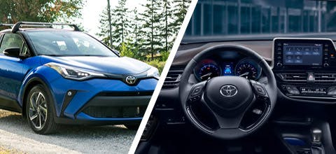 2022 toyota c-hr exterior interior