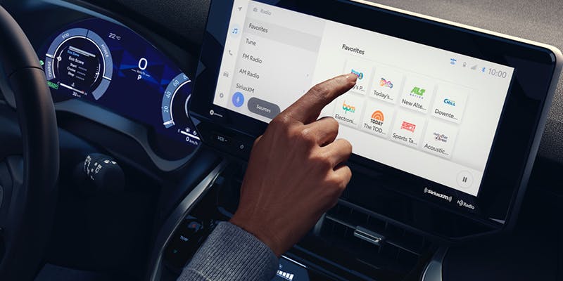 toyota venza connected services, safety sense, dashboard