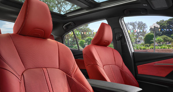 toyota camry interior seating moonroof