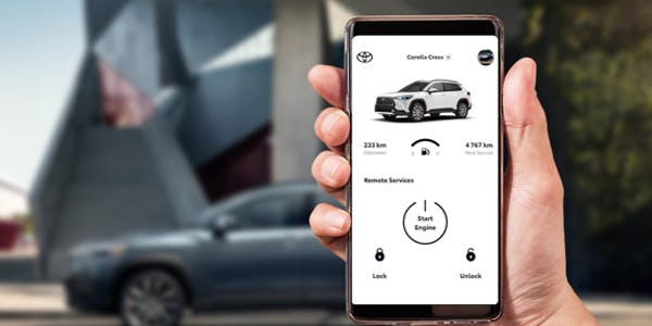 2022 toyota 4runner connected services - safety sense