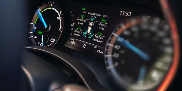 toyota highlander - interior -  safety sense