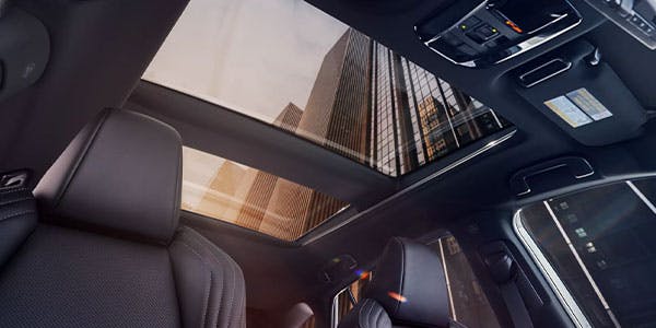 toyota venza panoramic glass roof interior