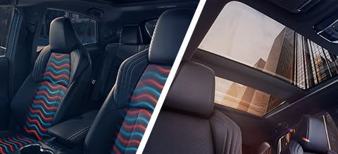 toyota venza panoramic glass roof interior