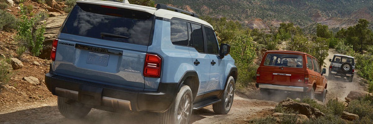 off roading toyota land cruiser