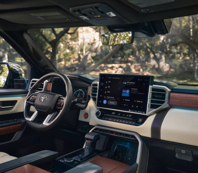 2023 toyota tundra connected services - safety sense