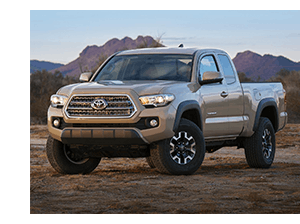 2016 Toyota Tacoma in mud