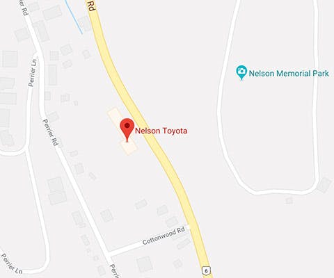 Nelson Toyota Map Location