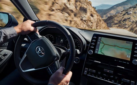 2020 Avalon on the road