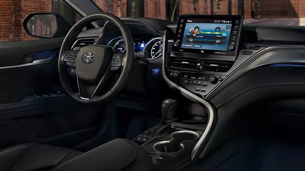 2023 toyota camry and camry hybrid interior, seats, doors