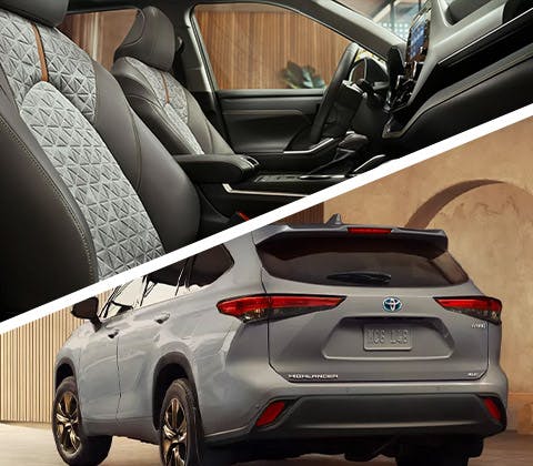 2022 toyota highlander exterior body SUV - interior seating