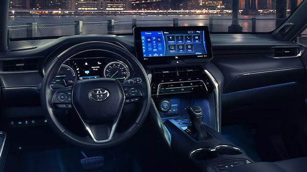 2022 toyota venza hybrid interior - cabin - dashboard - technology