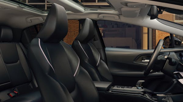 toyota prius interior, cabin, seats