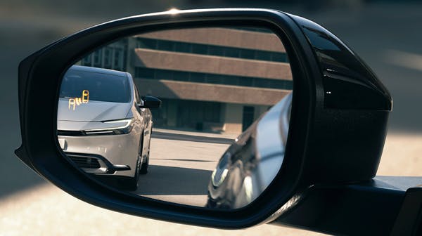 blind spot monitor with safe exit assist