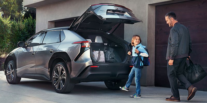 toyota bZ4x body exterior