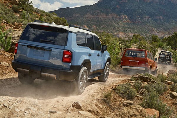 toyota land cruiser exterior