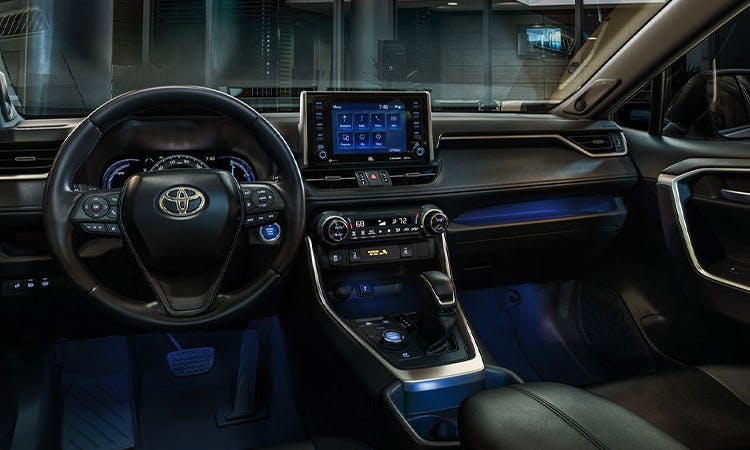 2022 toyota rav4 interior - technology - safety sense