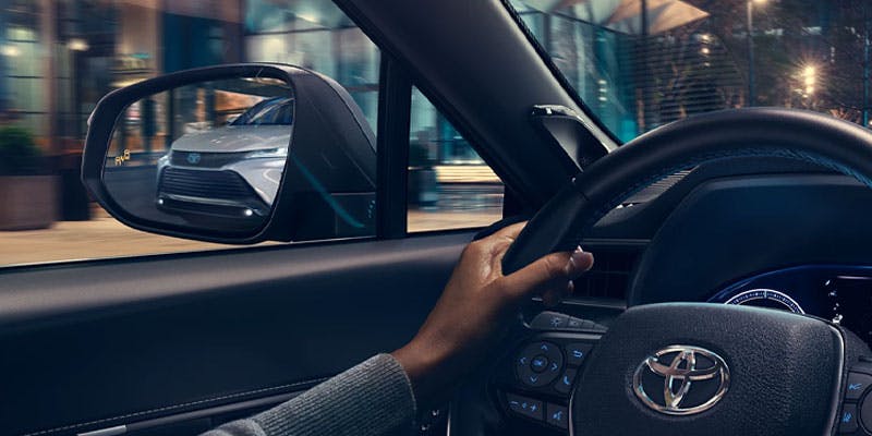 Blind Spot Monitor With Rear Cross-Traffic Alert - toyota venza tech and safety