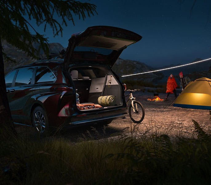 toyota sienna - rear