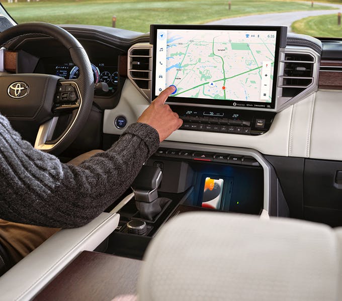 toyota sequoia interior safety features