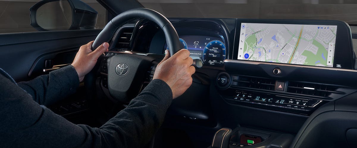 toyota crown technology and safety