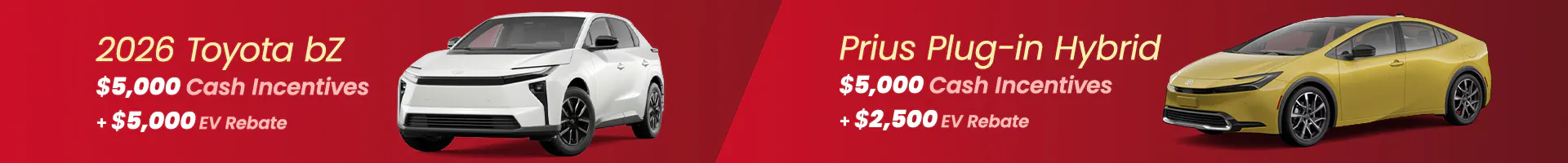 bz and prius plug-in offer