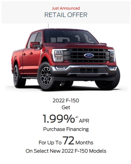 Featured Ford Offers