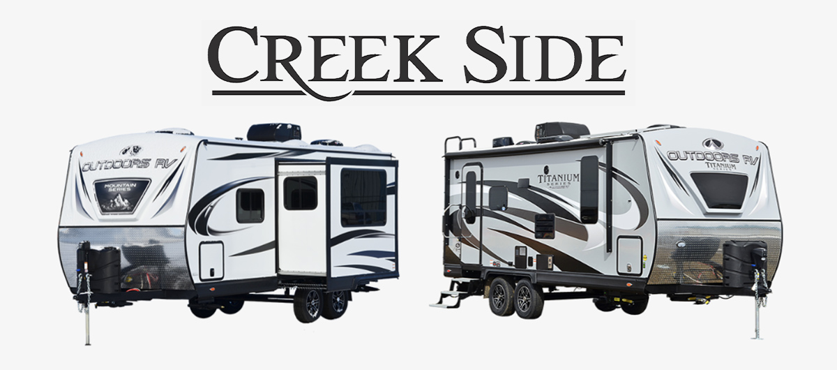 outdoors creekside travel trailers