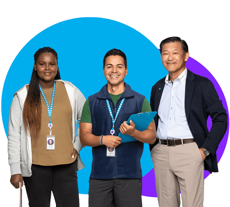 Three ICBC trusted employees ready to support you with collision repair