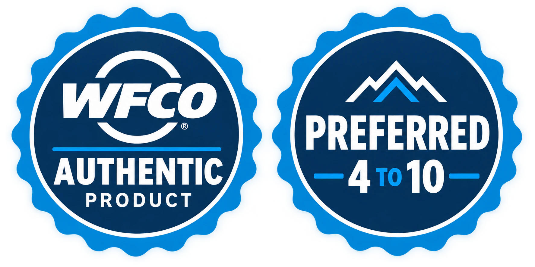 wfco product badges