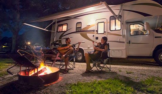 a fun rv vacation night