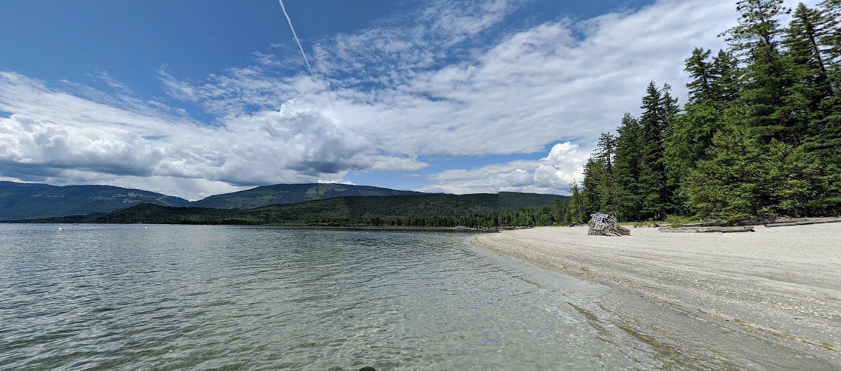Silver Beach Provincial Park (Seymour Arm)