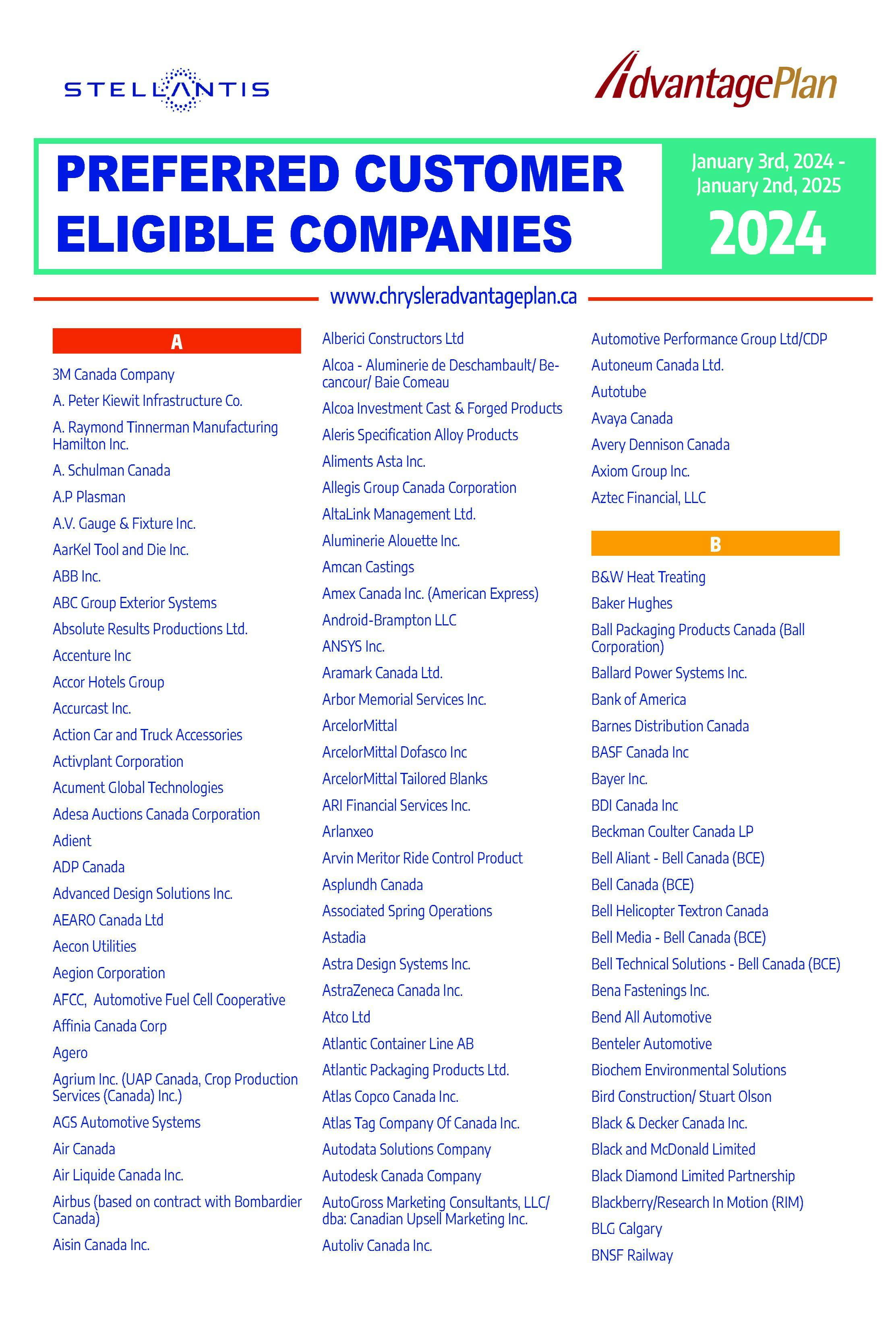 Advantage Plan at Kootenay Chrysler