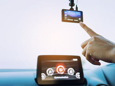 car interior tech features preowned vehicle