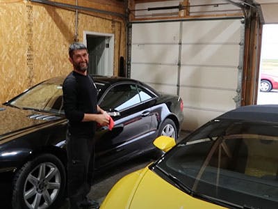 car detailing at mikes car store