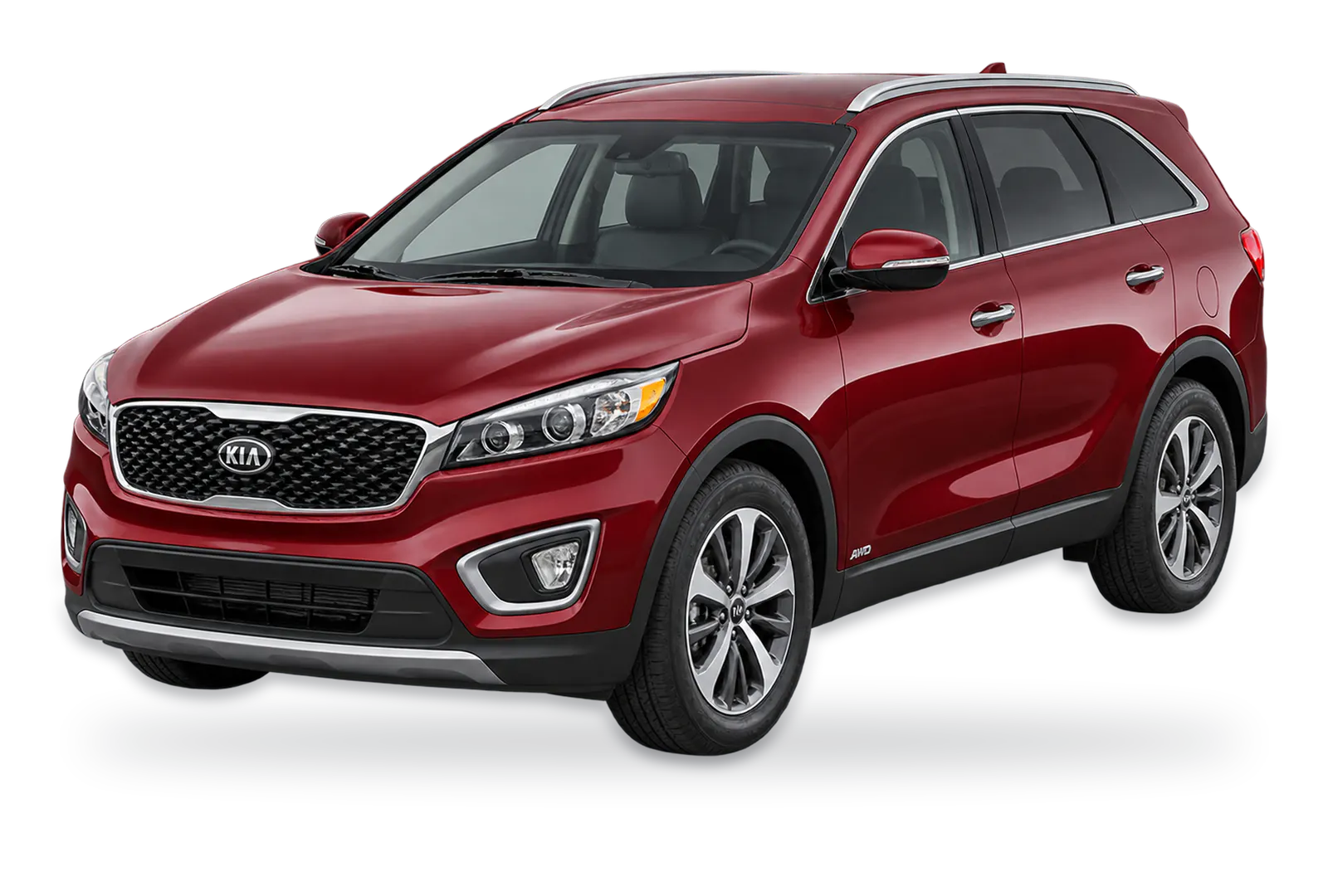 Red Kia Sorento SUV