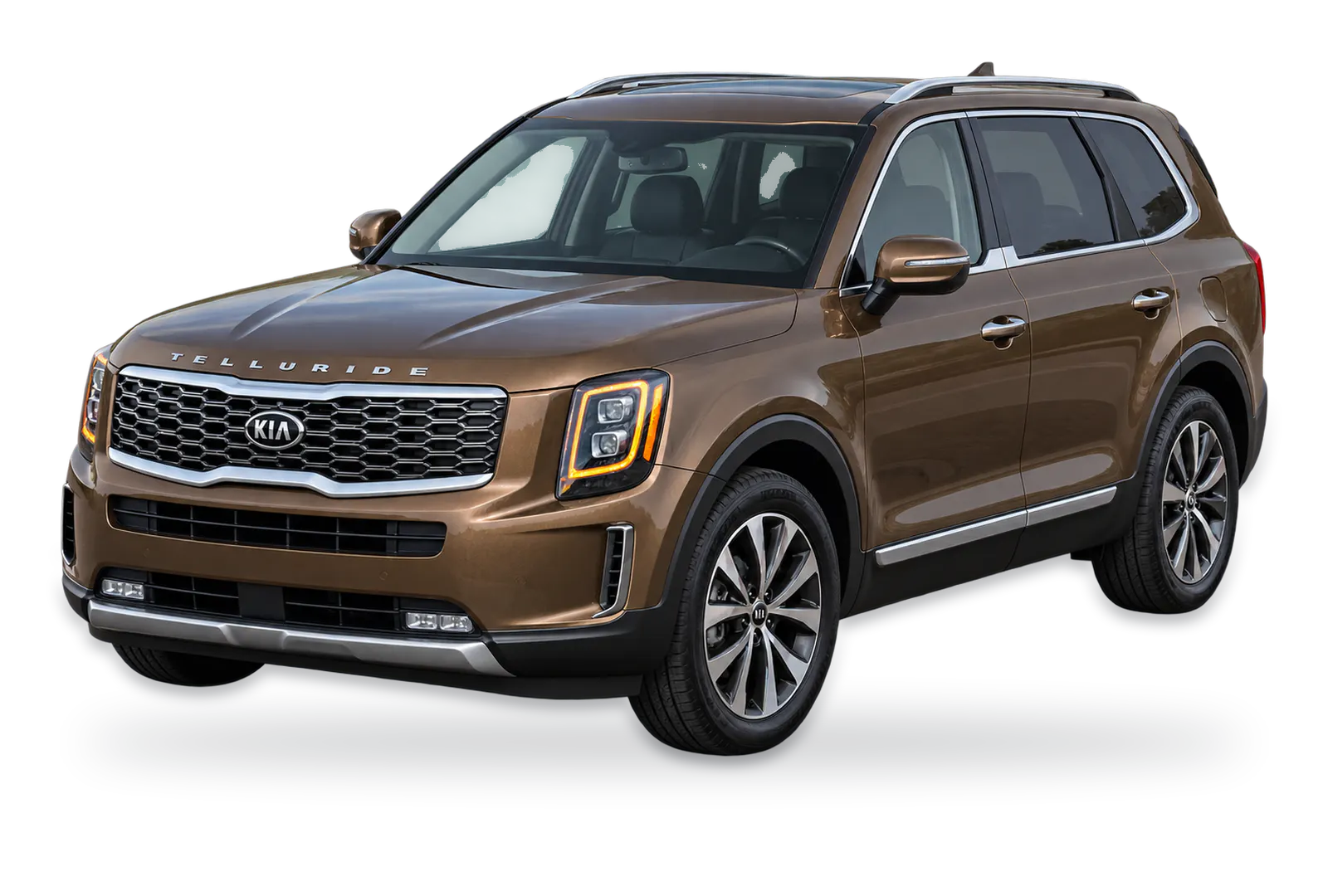 Bronze Kia Telluride SUV