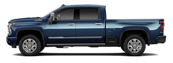 Blue Chevy Silverado Truck