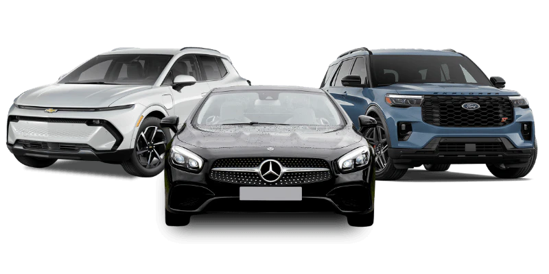 Three used cars