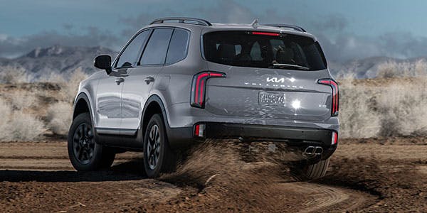 kia telluride back rear exterior