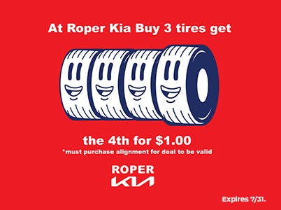 roper kia tire promo