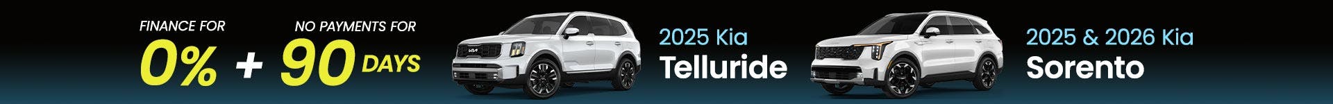 Kia Telluride and Sorento Promo