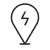 Charging location icon
