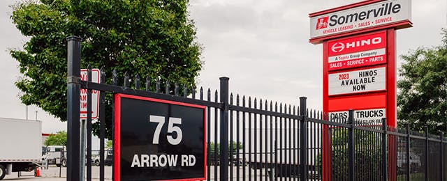 somerville leasing parking lot trucks