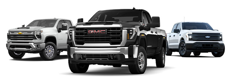 Work Trucks Leasing at Somerville Auto, GMC Sierra, Chevy Silverado, Ford Lightning