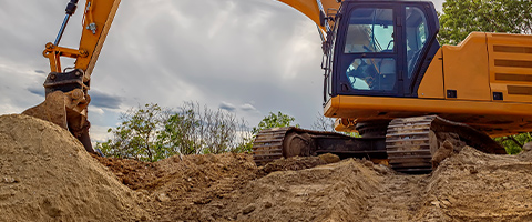 construction equipment excavator